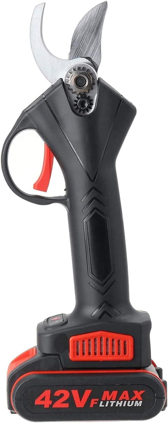 Professional 48Vf Cordless Electric Pruning Shears, Rechargeable 1.5Ah Battery Powered Tree Branch Pruner, 30mm Cutting Diameter, Power Pruner Scissors Tools
