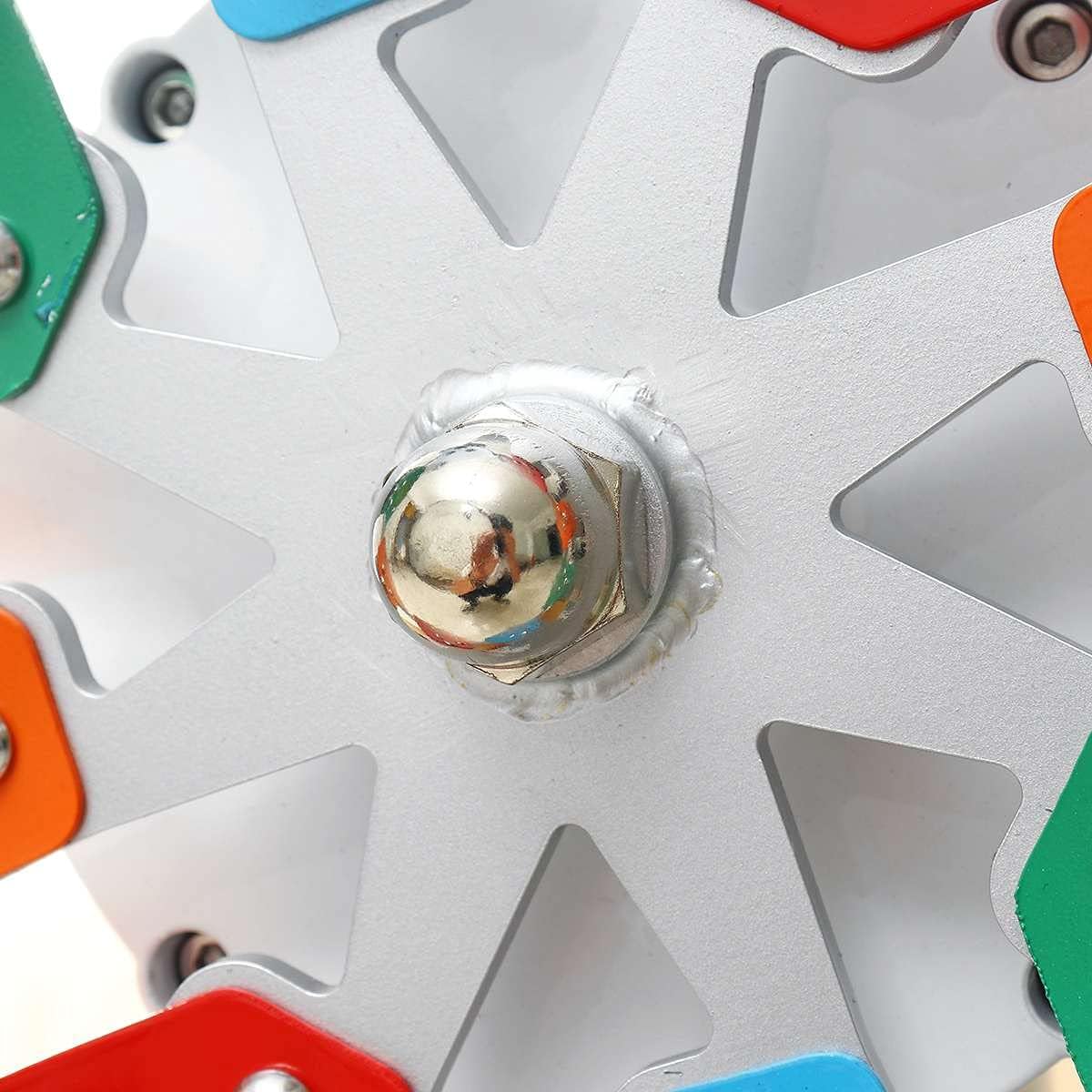 9000W 12V 24V 8 Blades Wind Turbine Generator Windmill Powerful Three-Phase AC Permanent Magnet Wind Turbine for Home Camping