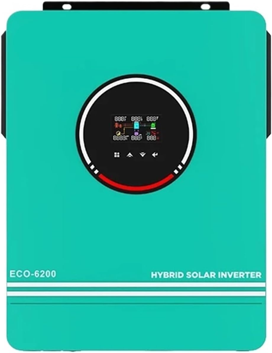 Hybrid Solar Inverter Power 10.2KW 6.2KW 4.2KW 24/48V 220V Off Grid Pure Sine Wave Bult-in 160/140A MPPT Charge Controller(10.2KW 48V,with WiFi)