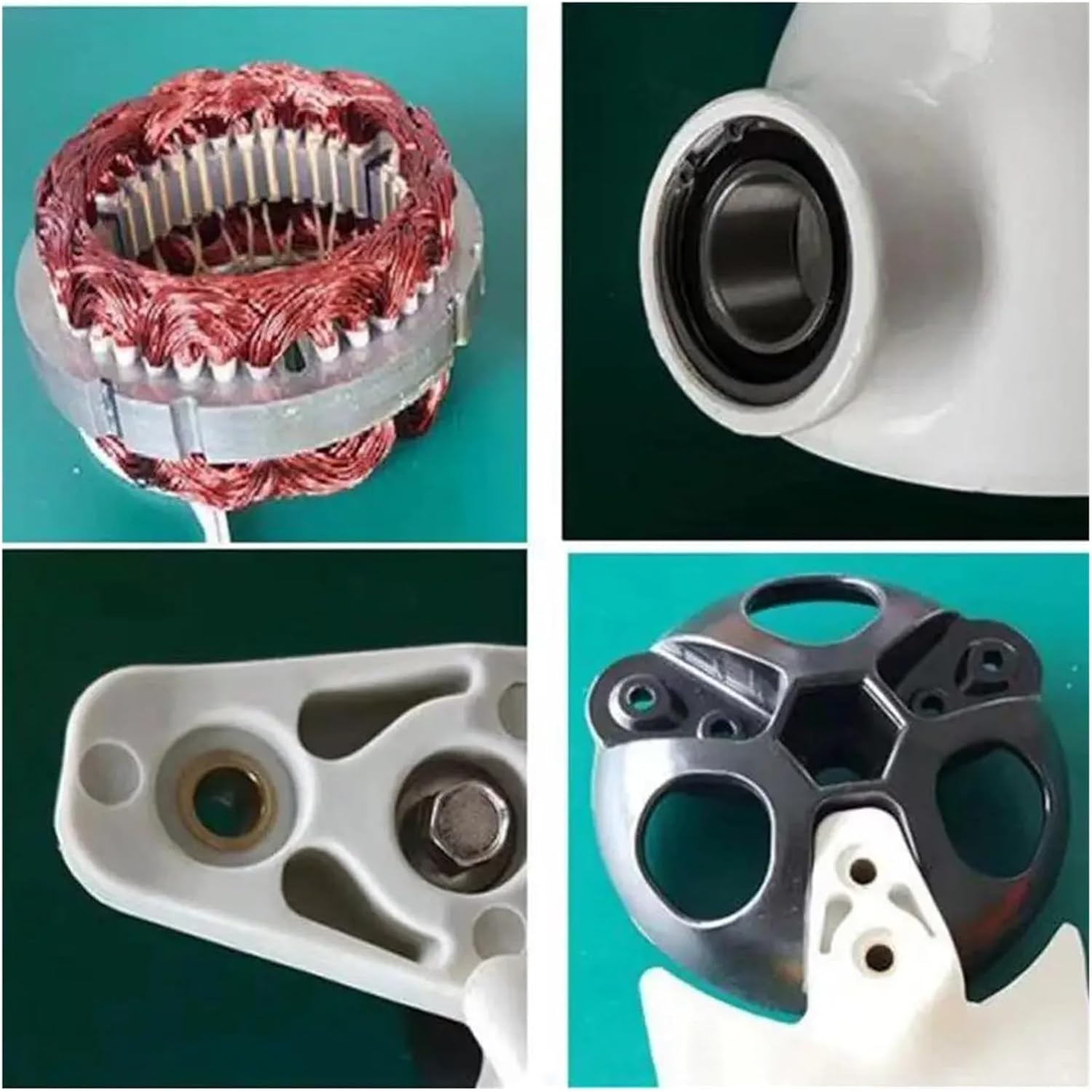 Wind Turbine Generator Kit, 6000w Wind Turbine Generator for Home Use Low Start-up Windmill Speed for Hybrid Solar Wind System(12V)