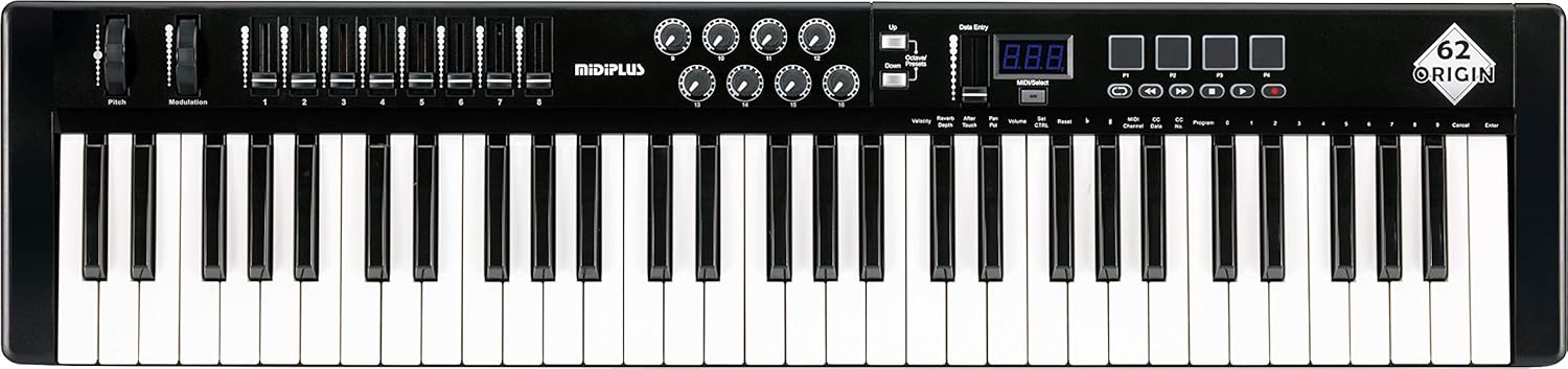 midiplus Origin 62 61 Keys USB MIDI Keyboard Controller
