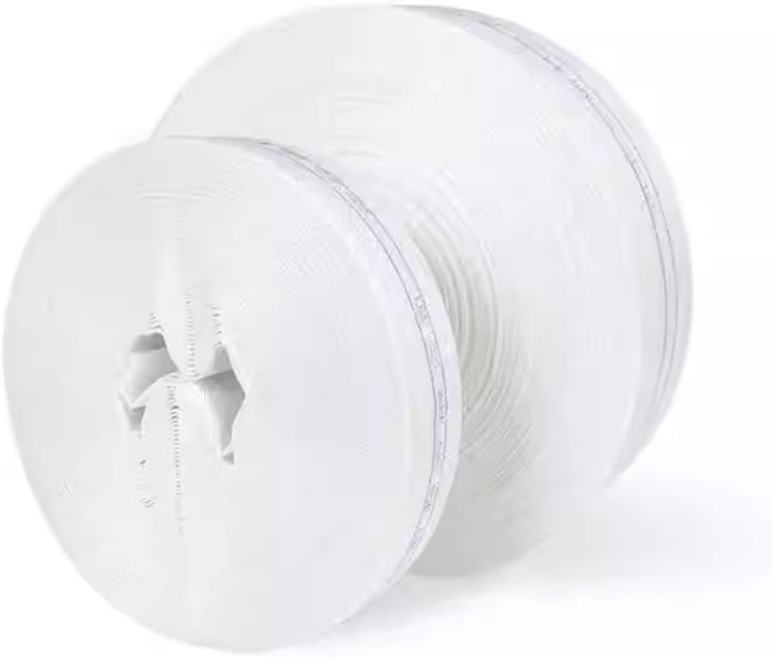 Flat Backwash,Lay-Flat Hose,Lay Discharge Hose Pipe,Flat Long Water Hose for Patio Water Pump Pond Pool Hot Tub Irrigation(1.5in,100meter)