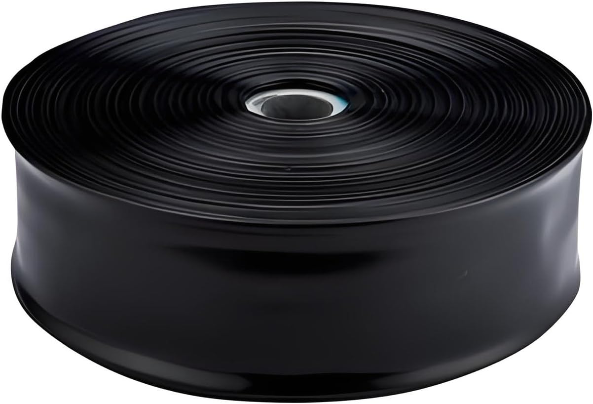 PE Flat Sprinkler Hose Irrigation Soaker Hose Save 80% Water For Lawn、Flower beds、Vegetable 100m 5inches