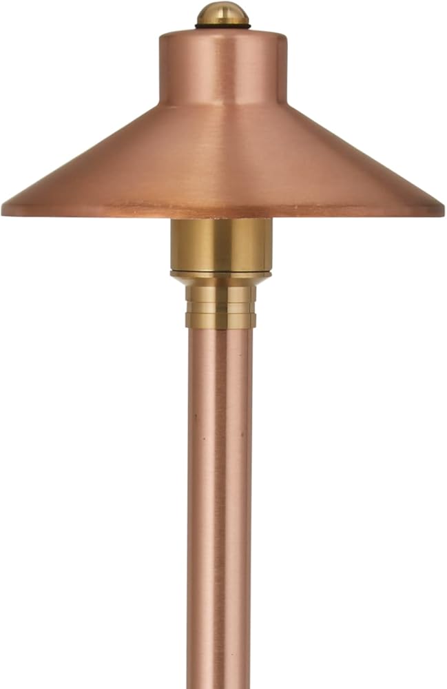 VOLT Flat Hat 12V Copper Path Light (7