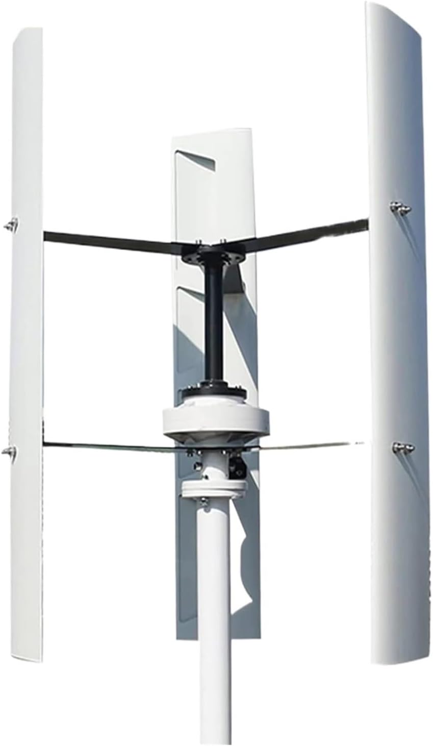 Wind Turbines, Free Energy 10KW Low Noise Vertical Axis Wind Power Turbine Generators 10000W 12V 24V 48V AC Windmill Fan for Home Farm Seashore(12V_10KW)