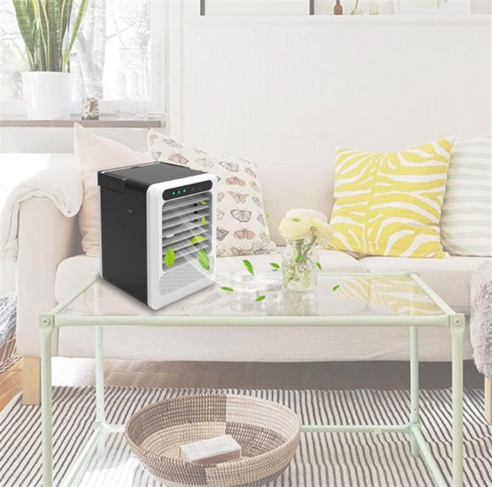 Portable Air Conditioner Fan, Air Cooler Fan, Quiet Mini Air Conditioner Fan, Desk Cooling Fan for Home, Bedroom, Travel, Office
