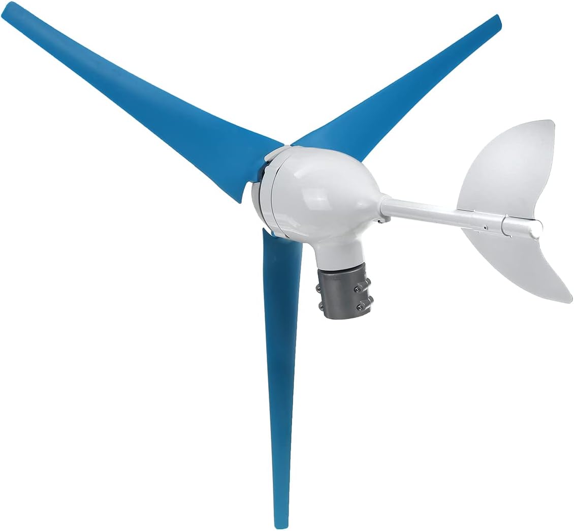 SISHUINIANHUA S7 9000W 12V/24V Wind Turbines Generator Hoop Type Small Windmill with Controller Automatic Permanent Magnet Efficient Charge