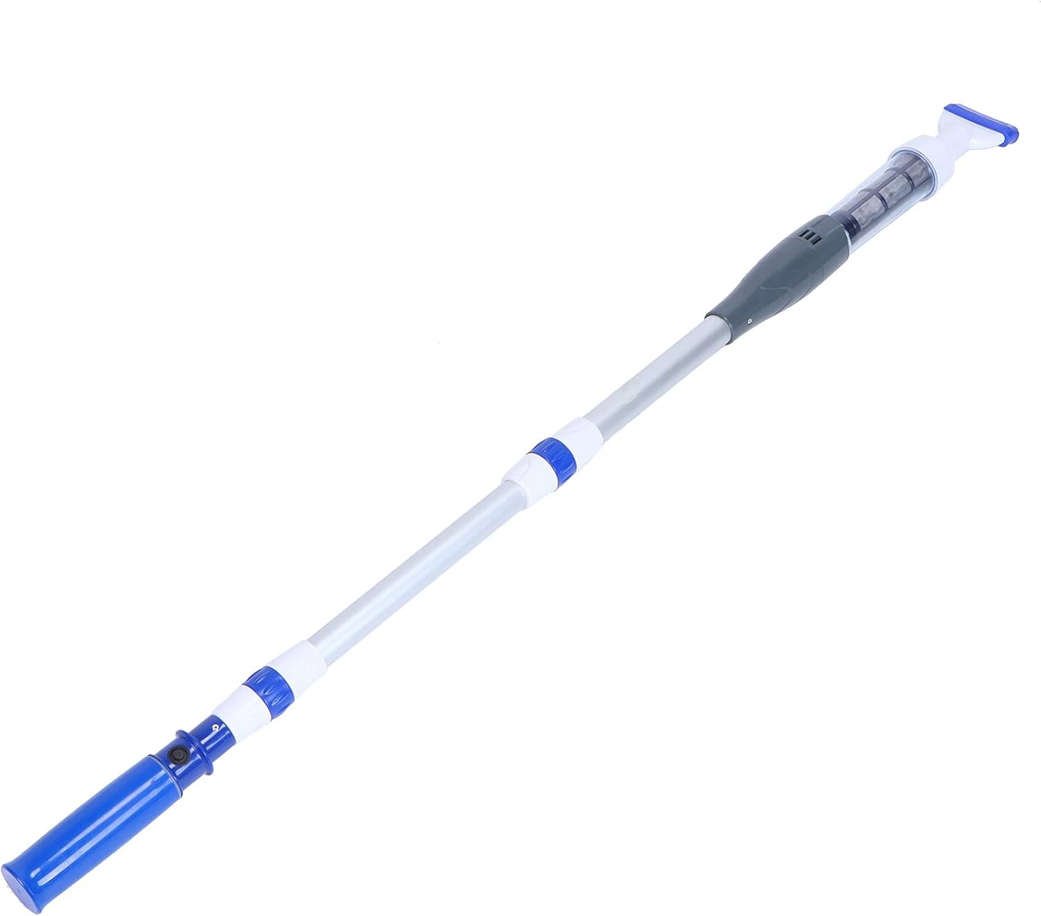 Akozon Electric BatteryPowered 8-AA Vacuum Cleaner, Powerful Suction Machine for Swimming Pools, Hot Tub & Spa, Efficient Pool Equipment, and