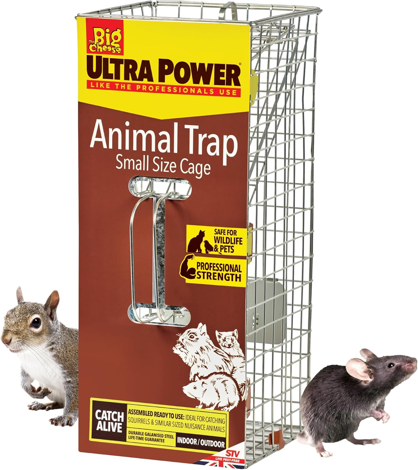 STV International The Big Cheese STV076 Squirrel Cage Trap