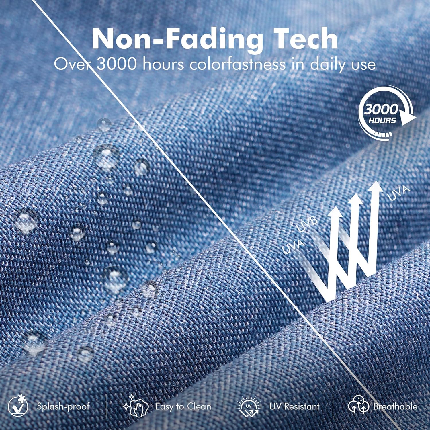 9 Pieces Patio Outdoor Furniture Set with Swivel Rocking Chairs & Fire Pit Table,Patio Seating Outside Sofa and Chairs Set Patio Conversation Set for Balcony Porch Deck Poolside Yard,Blue