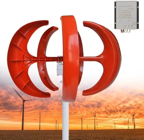 13000W Wind Turbine Generator Kit - Portable 12V/24V/48V/72V/110V/220V, 5 Blades & Controller - Efficient Off-Grid Renewable Energy Solution for Sustainable Power