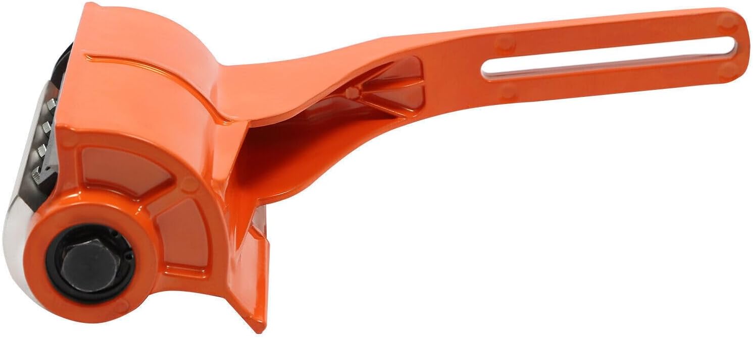 Log Peeler Chainsaw Debarker Debarking Attachment Peeler Lengthened Blades Integrated Aluminum Alloy for Timber Processing Wood Wizard Peeling Grooving Sawmills Tool Orange