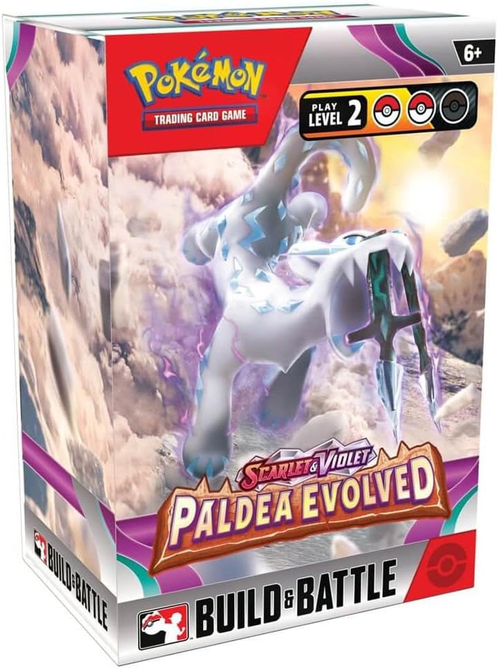 Pokemon TCG: Paldea Evolved Build & Battle Box (Prerelease Kit) - 4 Packs, Promos
