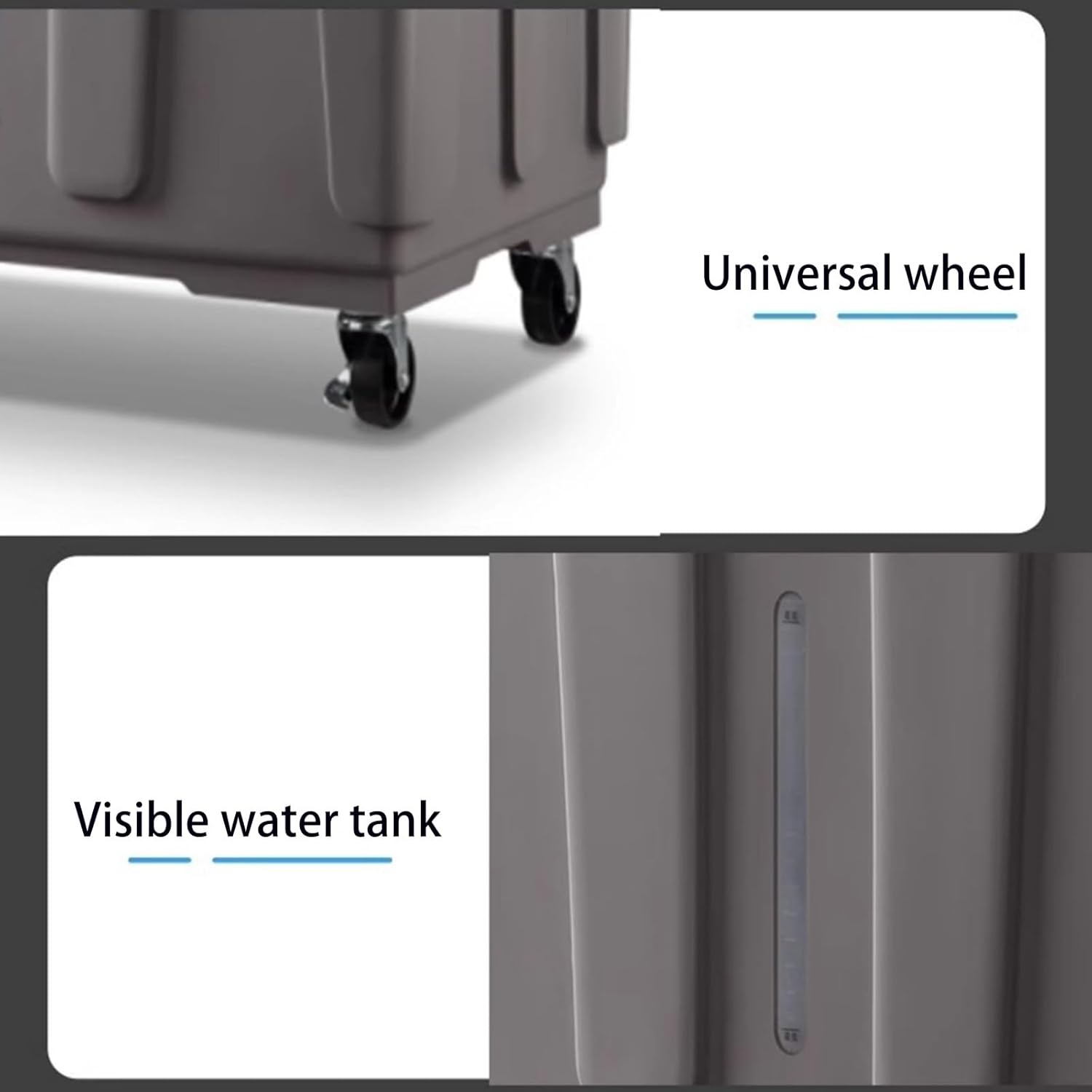 3-in-1 Evaporative Air Cooler, Swamp Cooler with 12H Timer and 3-Speed, Dual Tank Portable Air Conditioner for Room Office