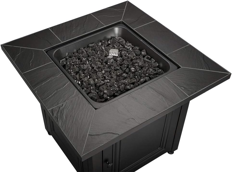 Endless Summer GAD15255SP Gas Outdoor Fire Table LP, Oil Rubbed Bronze