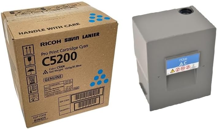 828422 828423 828424 828425 Genuine New Black Cyan Magenta Yellow Toner C5200S C5210S