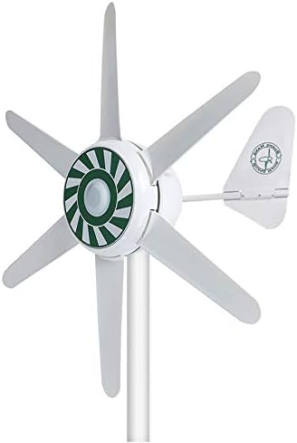 6 Blades 300W Wind Turbines Generator & Wind Solar Hybrids Wind Generator Kit Household 12/24V Wind Turbines Generator Kit,24v