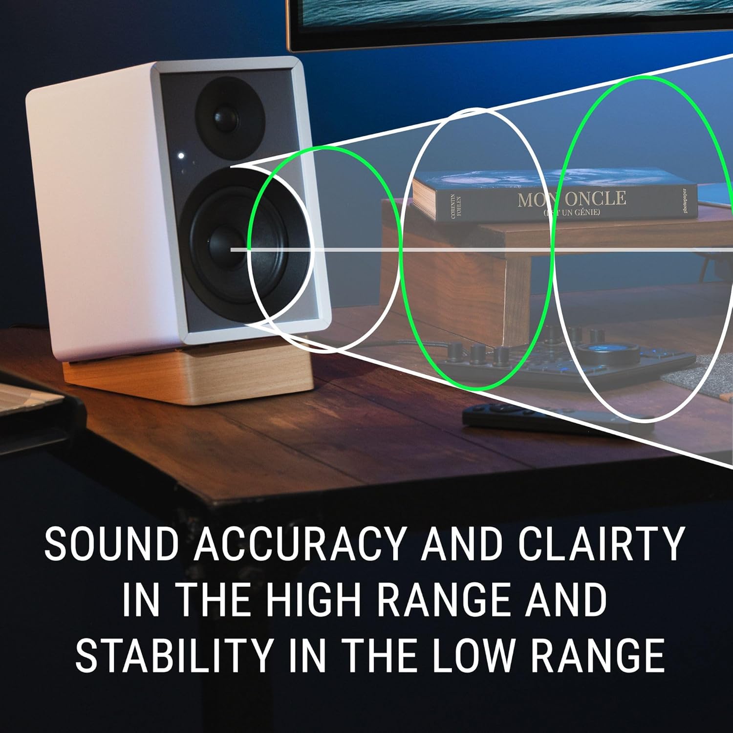 Onkyo Creator Series GX-10DB Powered Monitors, White - 3