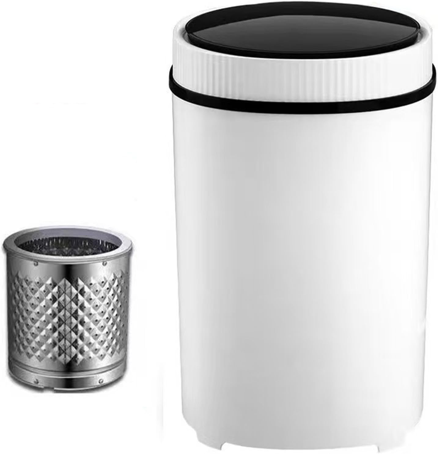 Large capacity large round drum shoe washing machine, large single drum portable single drum mini semi-automatic