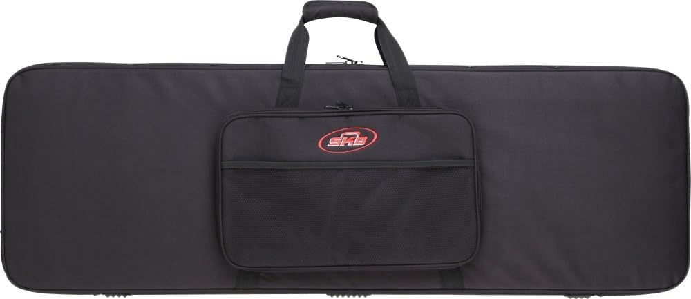 SKB Electric Bass Soft Case with EPS Foam Interior/Nylon Exterior, Back Straps