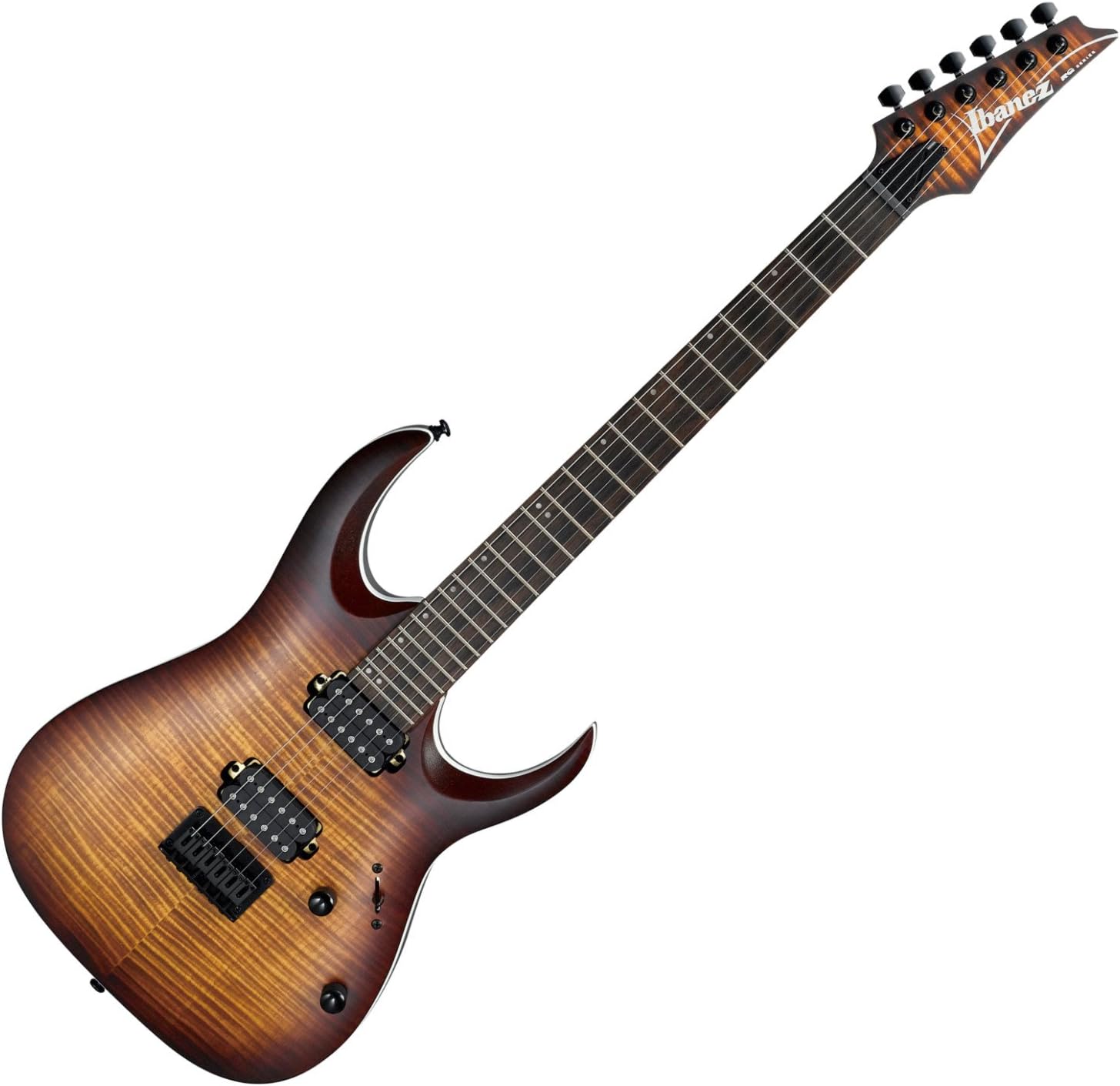 Ibanez RGA Series RGA42FM - Dragon Eye Burst Flat