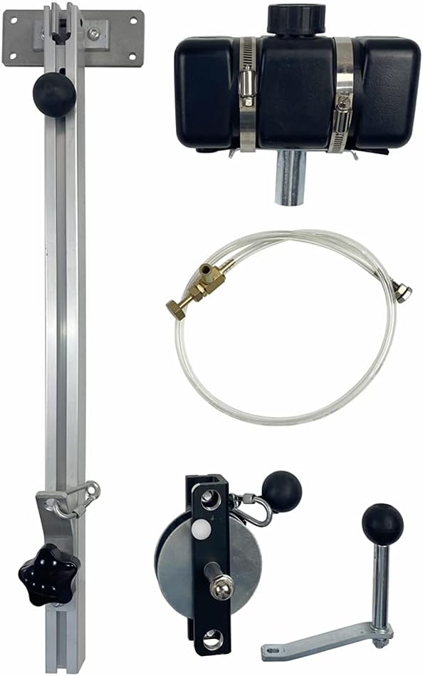 JonCutter Complete Aux Auxiliary Oiler Equipment With Winch And Lever Arm For Chain Saw Mill And Lumber Millin