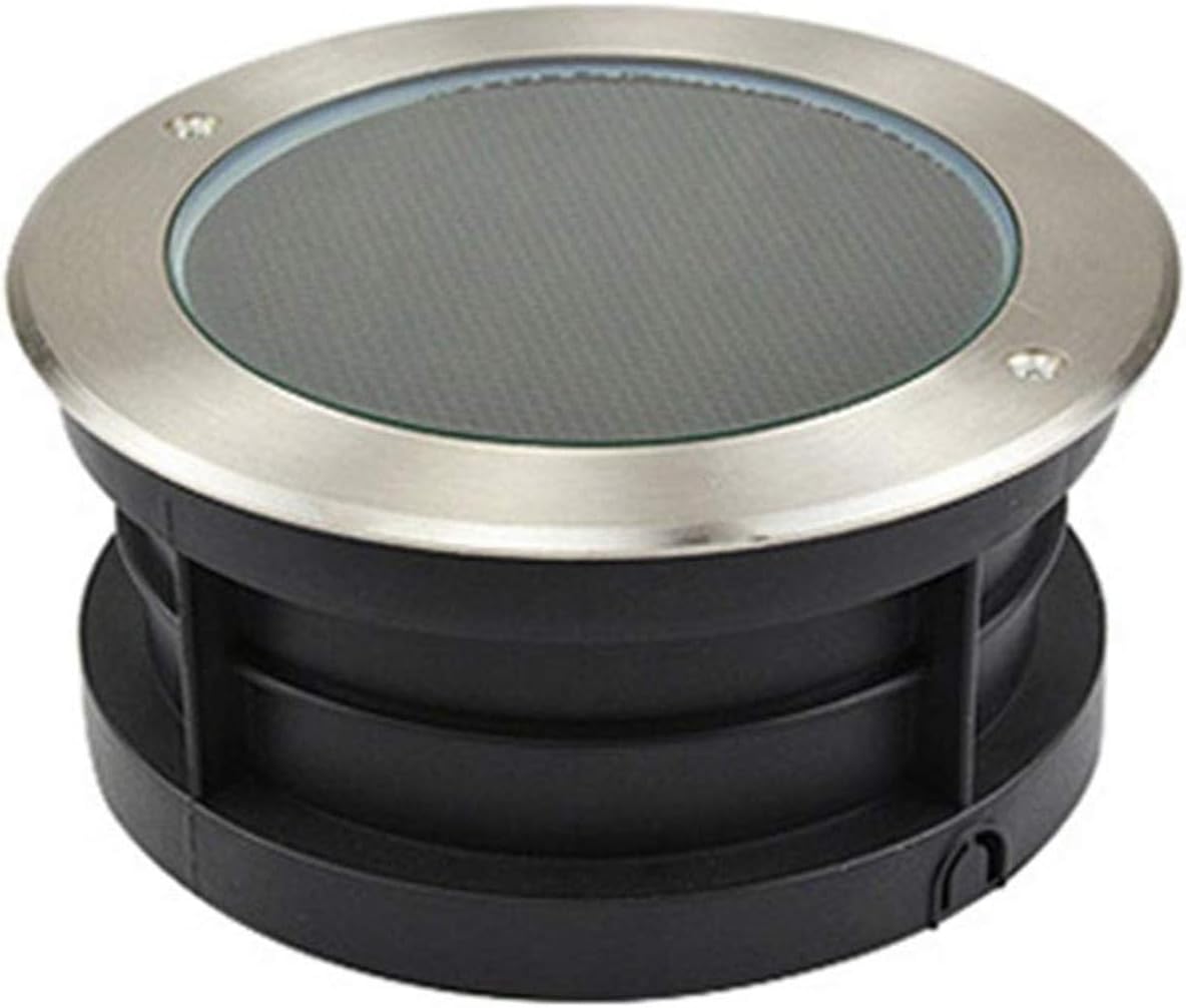 Underground Light LED 85-265V Beam Floodlight, IP67 Waterproof Wall Washer, Glare-Free Round Outdoor Recessed Spotlights, Landscape Light, Main Power(Green,24W)