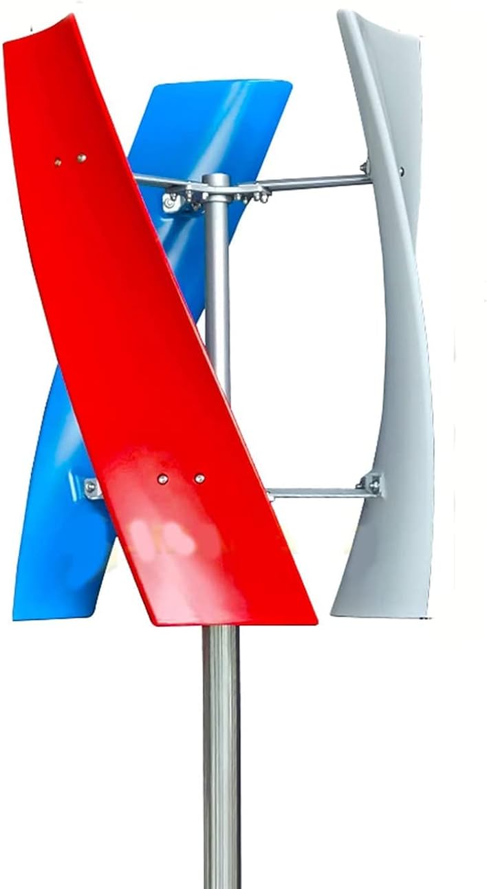 12000W Vertical Magnetic Levitation Wind Power Turbine Generator, 12V-220V 3-Blade Wind Turbine with Waterproof Charge Controller for Home Or Camping