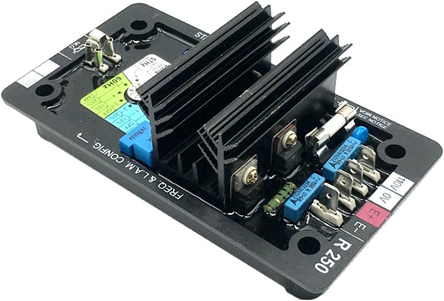 Wind Generator, R250 AVR Generator Automatic Voltage Regulator for Generators,for Home, Farm, RVs, Boats(R731)