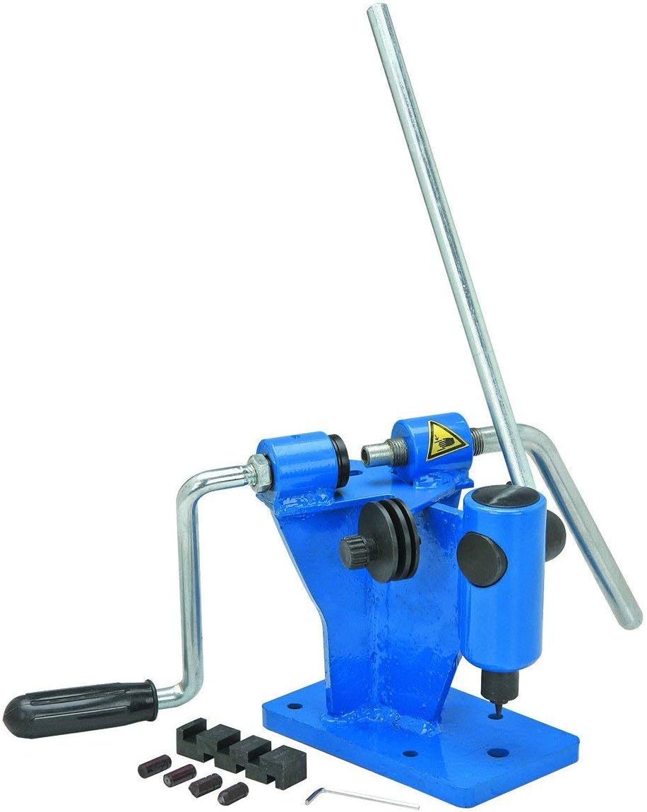 Chainsaw Chain Breaker and Spinner Combination with Adjustable Anvil