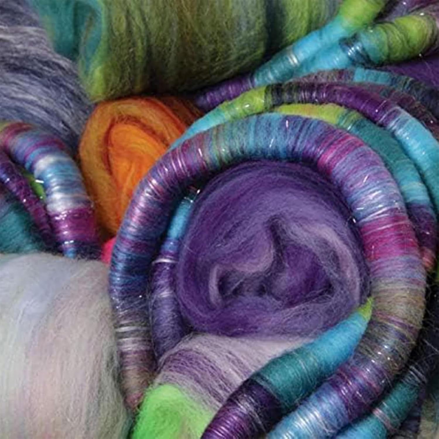 Wool Blending Board Carding Machine, DIY Manual Wool Felt Machine with Roller and Nylon Bearings, Wool Fiber Drum Carding Machine, Mix Colors Quickly and Efficiently, for Cotton, Linen, Silk