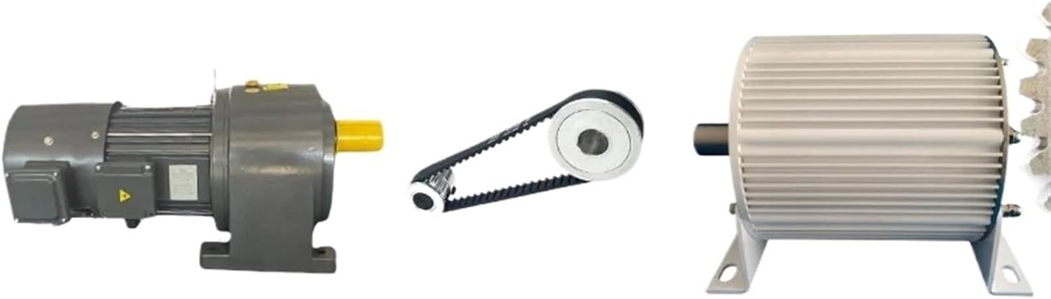 60KW 50KW 80KW Low Speed Permanent Magnet Generator 48V 220V 380V 3 Phase AC Alternator 300 RPM Motor Drive Water Wind Turbine(Motor 3,380V_110V_60KW)