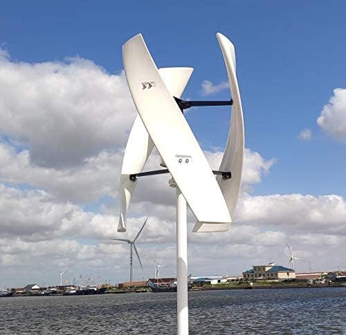 10000W Wind Turbine Generator 2.5M/S Low Wind Speed Starting Wind Power Generator with Controller for Home, Camping & Boat Use