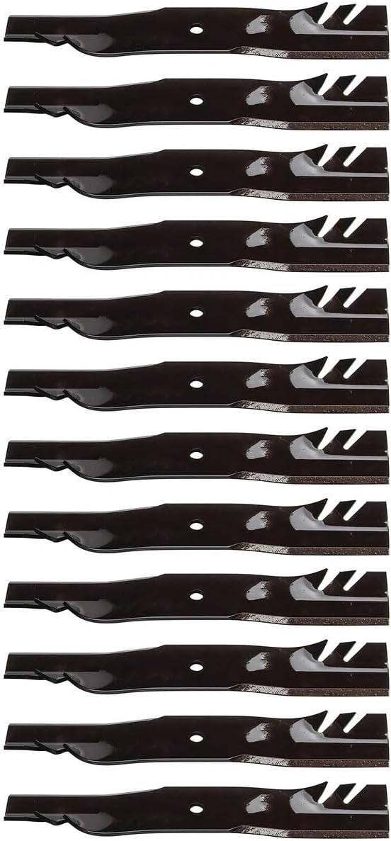 12PK 596-817 Lawn Mower Blade Replacement for Gravely ZT HD 52-991277 03253800 Replaces 00273100 03253800