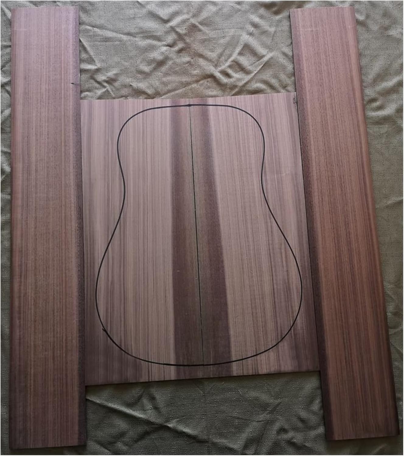 1 Set Guitar Back and Side Kit 41inch Guitar Panel Guitarra Making Material DIY Guitar Kit (Color : 14)