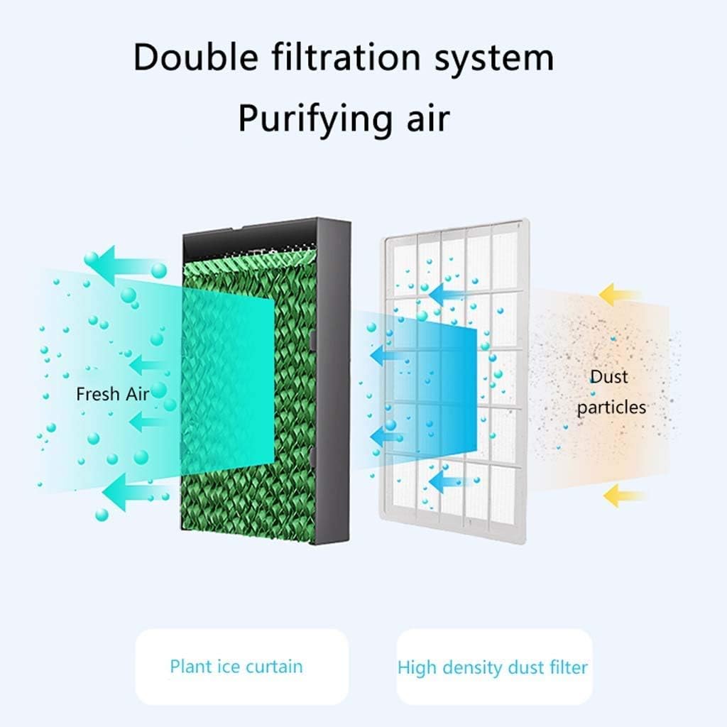 Air Cooler for Home Office Portable Air Conditioner Fan, Silent Electric Fan Air-cooled Mobile Water-cooled Humidifier Small Air Conditioner For Home Or Office