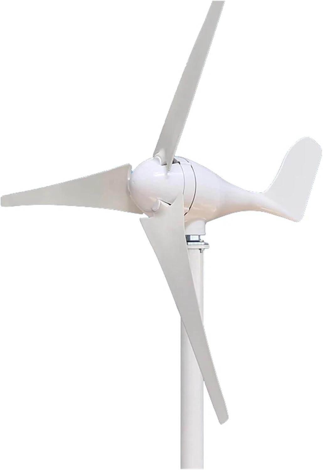 Wind Turbine,Wind Turbine Generator, 200W Wind Generator 3 Or 5 Blades Wind Turbine 12V 24V Power For Home Use Monitoring And City Lamp Permanent Magnent Generator for Hybrid Solar Wind System(3 BLADE