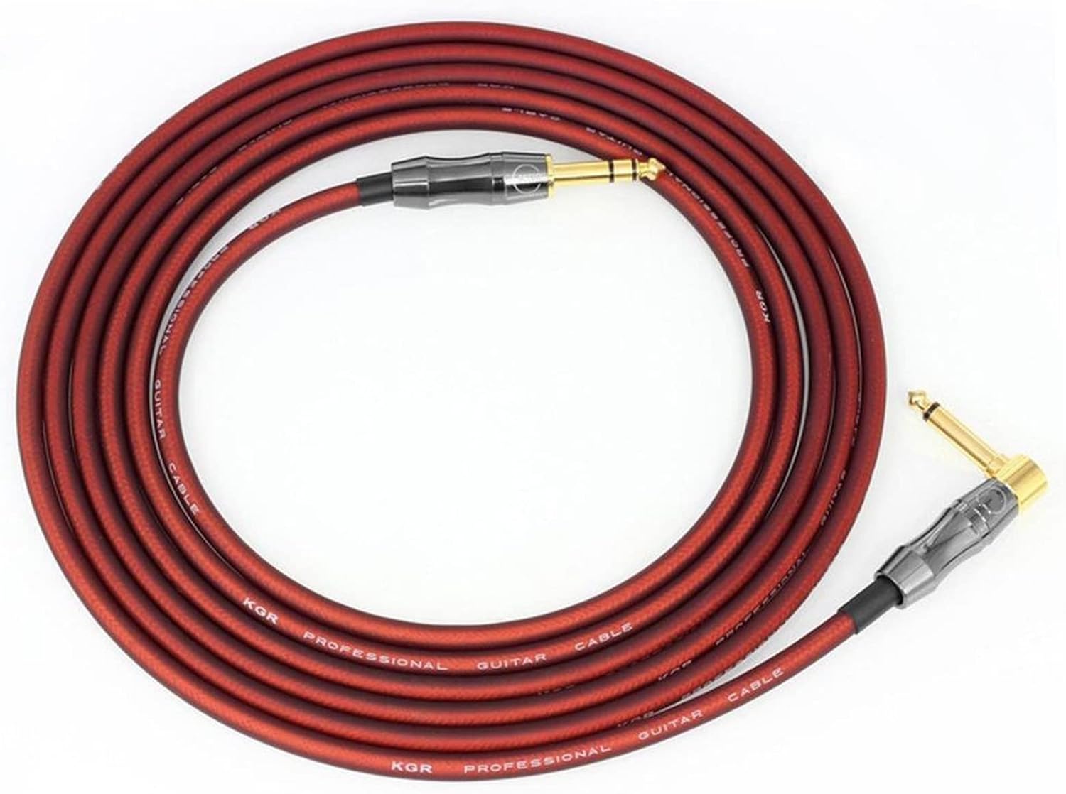 Guitar Cable Electric Guitar Wire Cable Bass Piano Keyboard Drum Noise Reduction Shield Line (Color : 6m)