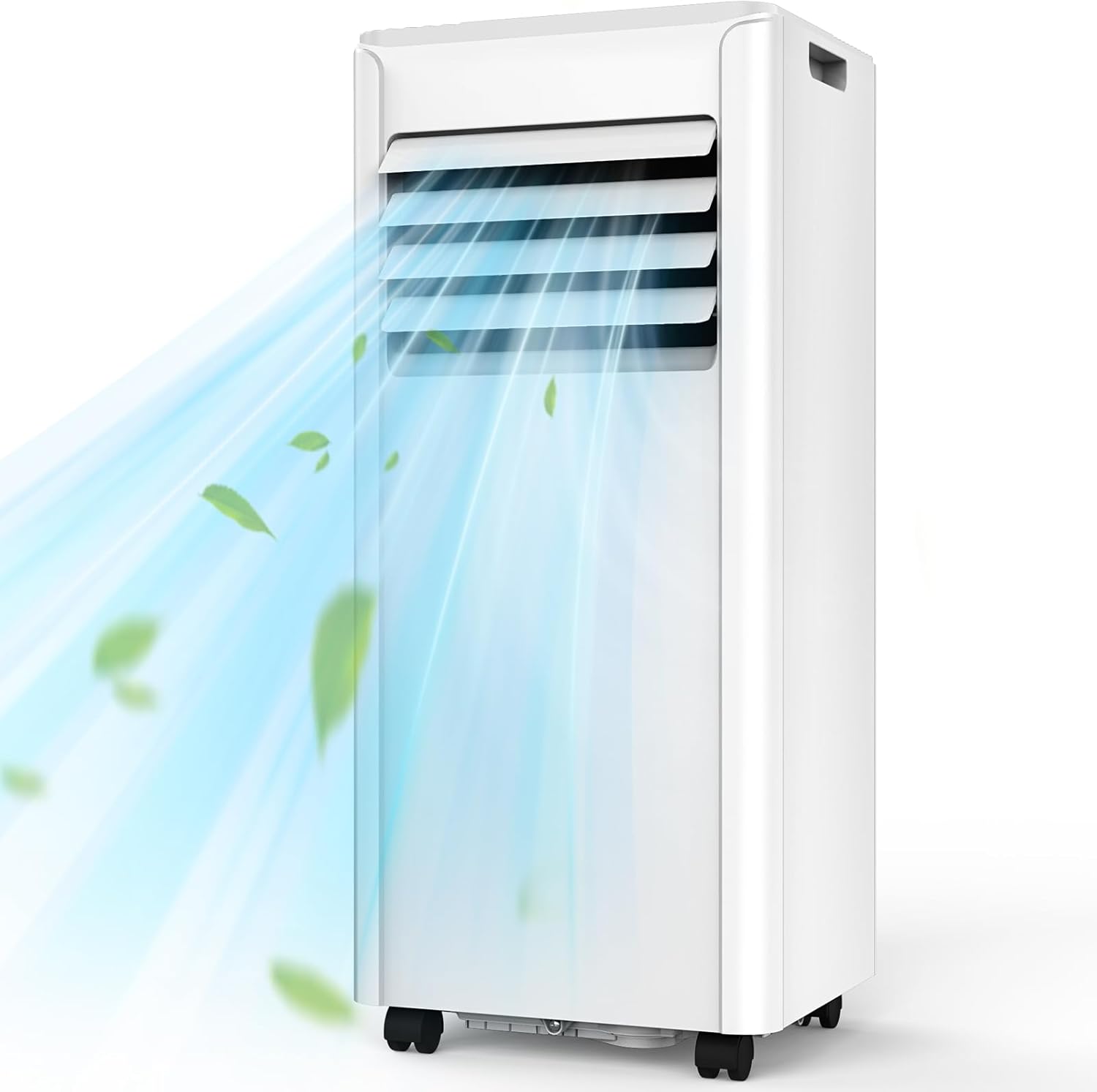 Portable Air Conditioners 8000 BTUs, Portable AC unit Cools Up to 350 sq.ft,3-in-1 Free Standing Cooling AC Unit with Fan & Dehumidifier, Portable AC with Remote Control,24H Timer