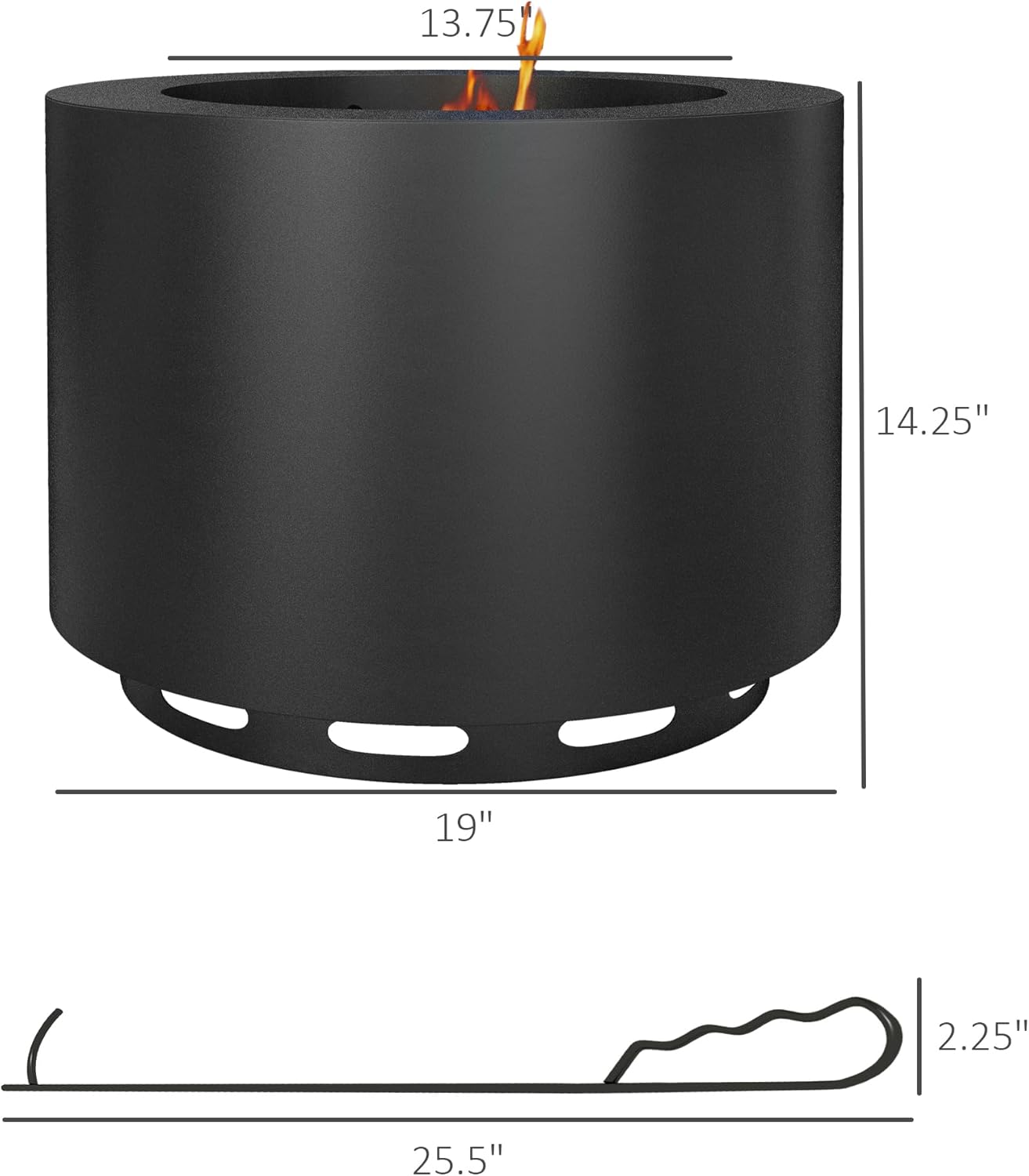 Smokeless Fire Pit, 19
