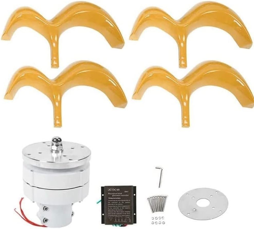 4 Blades Wind Turbine Generator Kit 400W Windmill Generator with Controller Small Wind Turbines Kit Industrial Energy Equipment