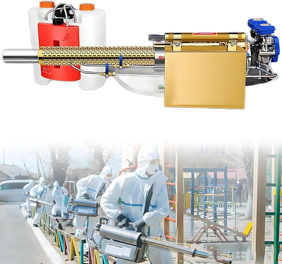 Handheld Agricultural Sprayer,Portable Pulse Jet Fogger,15l Professional Fogging Machine,Indoor Spray Distance 6-12 for Meters,Insect Control & Pest Management