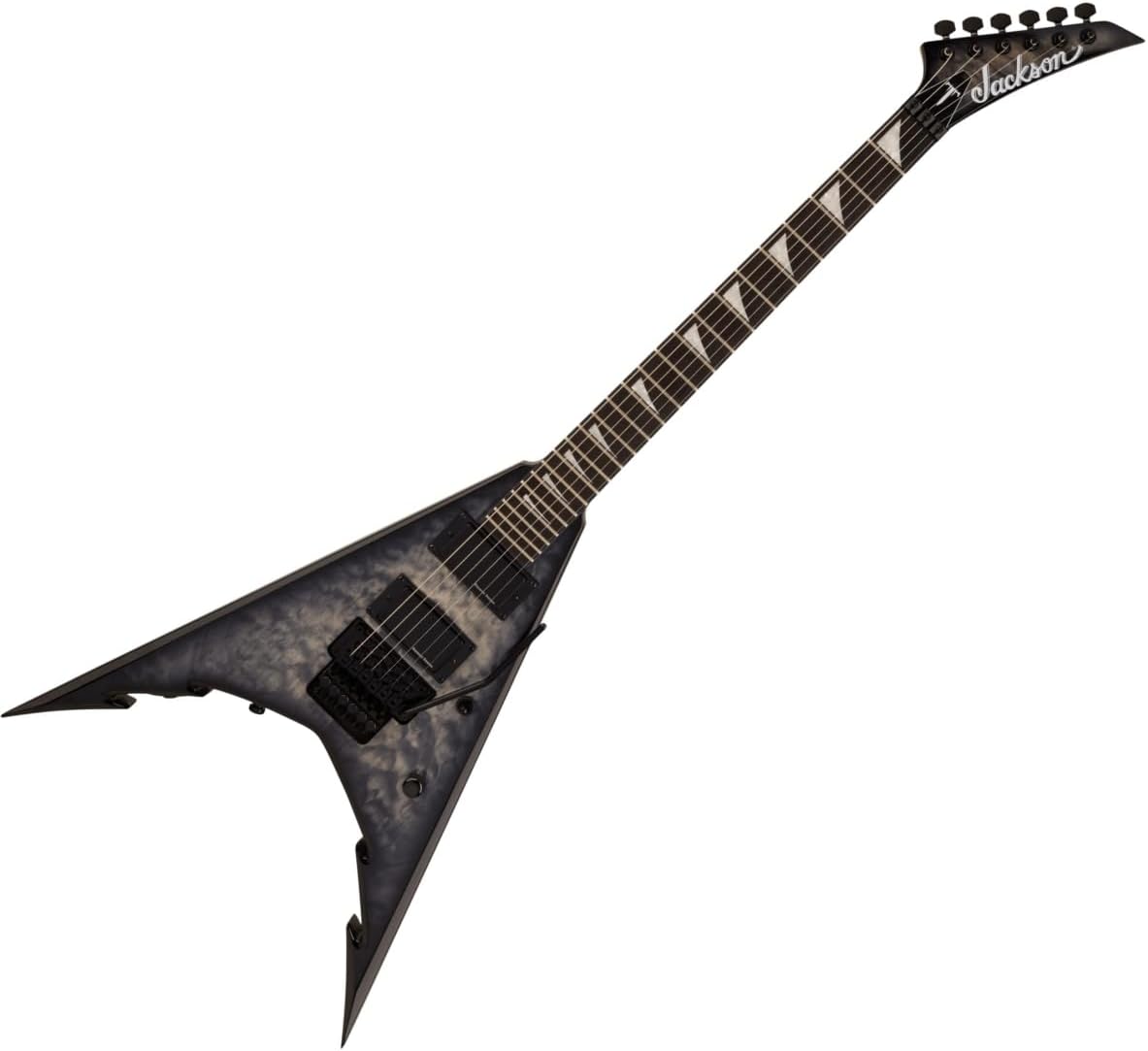 Jackson Pro Series Corey Beaulieu Signature King V KV6Q Electric Guitar - Transparent Black