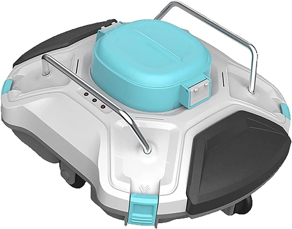 Automatic Robotic Pool Cleaner Ideal for Above and In-Ground Swimming Pools Ultra Strong Suction, Pool Vacuum with Intelligent Route Planning
