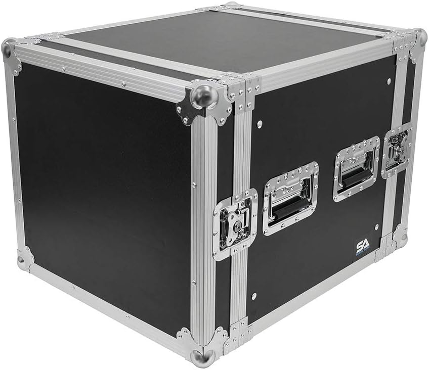 Seismic Audio - SA-PTR-10U - 10 Space Pro Audio DJ Road Rack Case - Pro Tour Grade 10U Rack