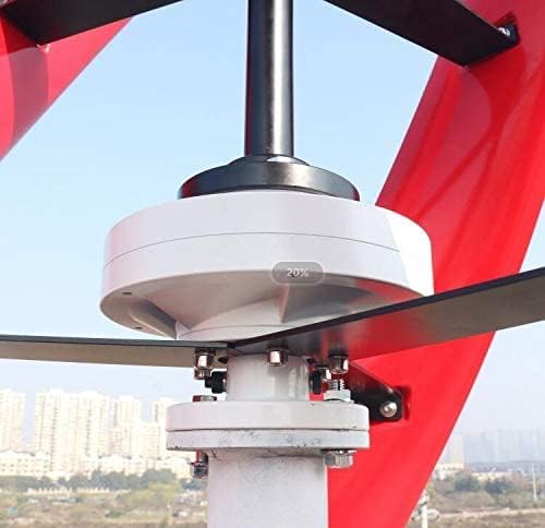 10000W Wind Turbine Generator 2.5M/S Low Wind Speed Starting Wind Power Generator with Controller for Home, Camping & Boat Use