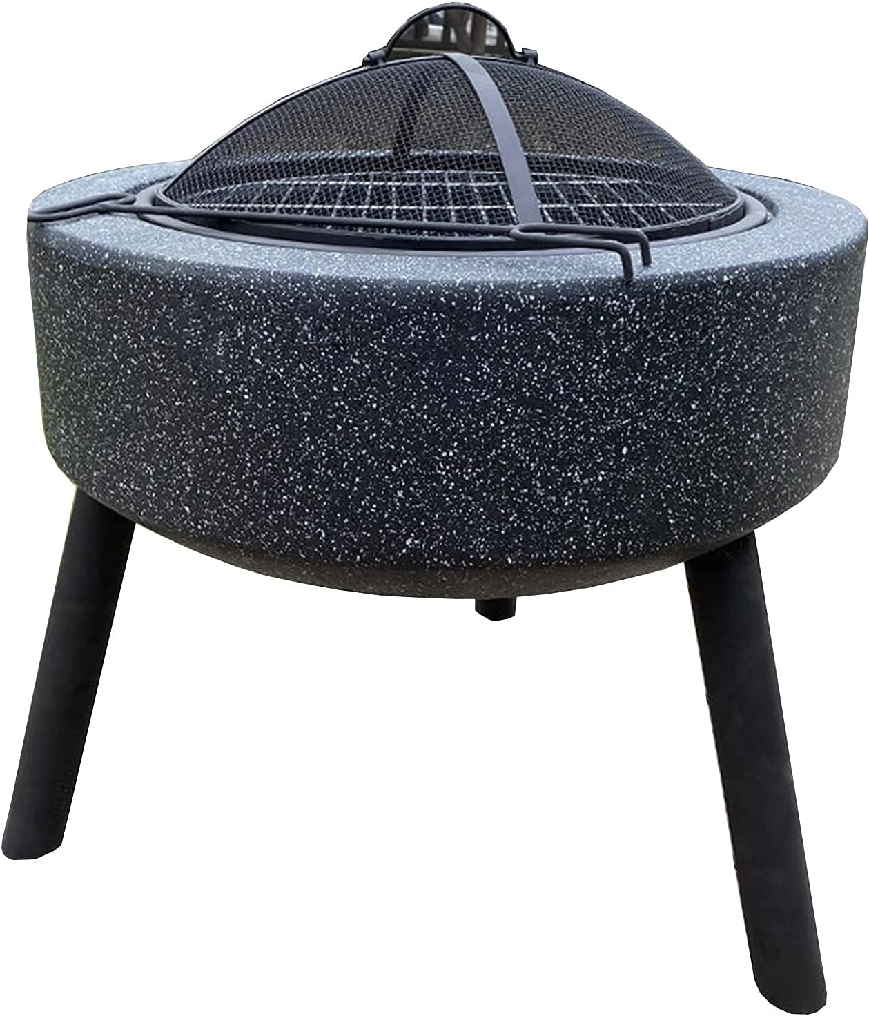 Fire Pit Outdoor fire Pit Table, 23-inch Villa Courtyard Wood Burning fire Pit, Used for Outdoor Cooking and Barbecue