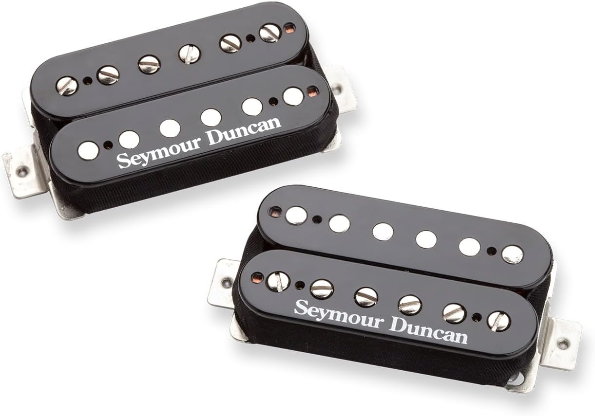 Seymour Duncan JB and Jazz Hot Rodded Humbucker Set - Electric Guitar Pickups, Perfect for Blues, Rock, Country, and Metal