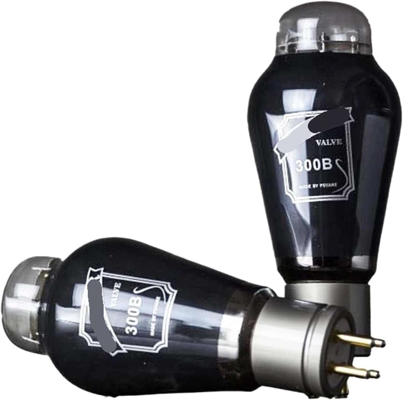 300B Electron Tube 300B Vacuum Tube Precision Matching Carbon Crystal Second Generation(Black)