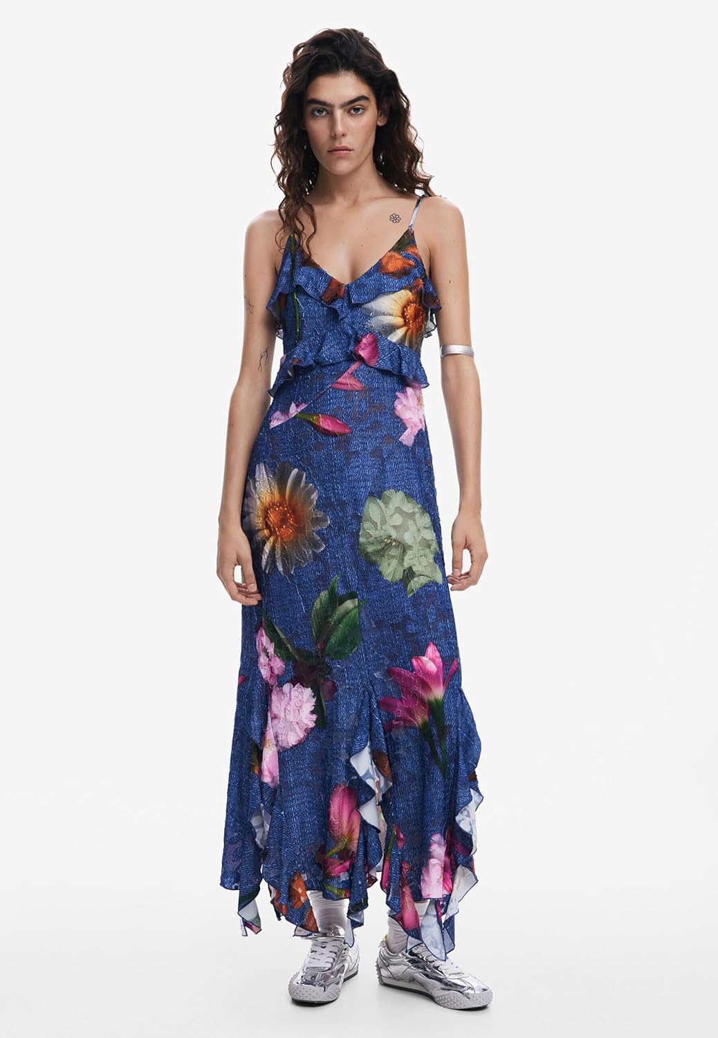 Desigual Women's Floral Midi Dress